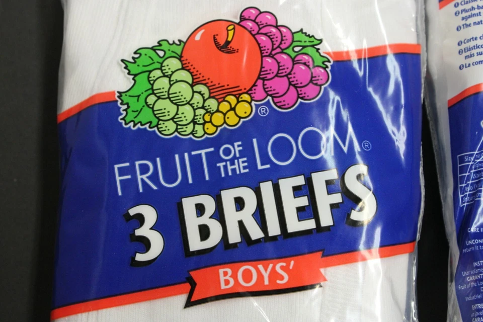 12 (4x3)Fruit of the Loom Boy's Cotton Ribbed Brief Underwear SZ 10 waist 24-25" - Image 3 of 4