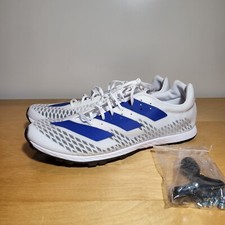Adidas ADIZERO XC SPRINT Men Track and field Spikes Blue White EG8456 Size 9 New