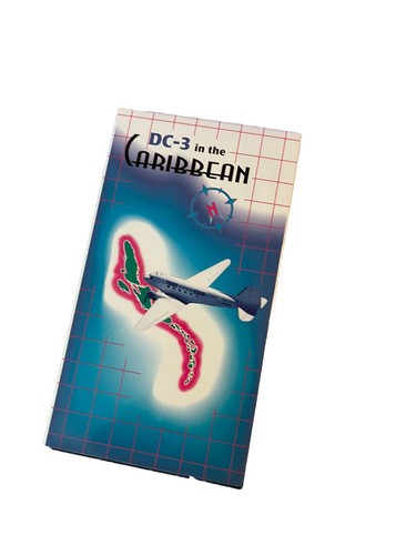 DC-3 IN THE CARIBBEAN JUST PLANES VHS VIDEOTAPE 60 MIN PLANE