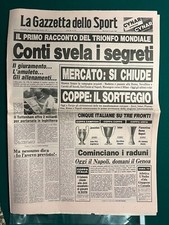 Spagna 82 Gazzetta dello Sport 14/7/82 Campioni del Mondo - ottima conservazione