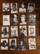 Frank Carpin AUTOGRAPH Rowe Picture Card  (Sale Is For One Card) (8556)