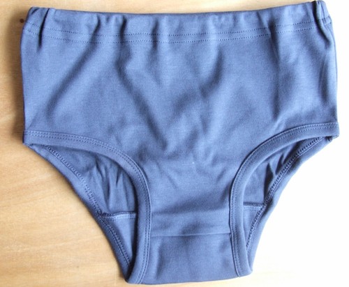 Ladies/Girls size 8 26iin waist school gym kickers PE Netball briefs Cotton Blue - Afbeelding 1 van 4