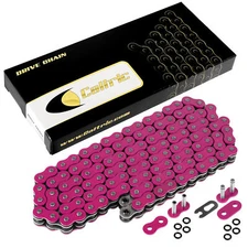 Pink O-Ring Drive Chain for Honda CBR250R 2011 2012 2013
