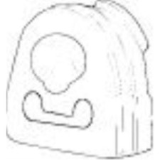 WALKER Gummistreifen Abgasanlage f&uuml;r Mercedes-Benz Vito/Mixto Kasten W639 113