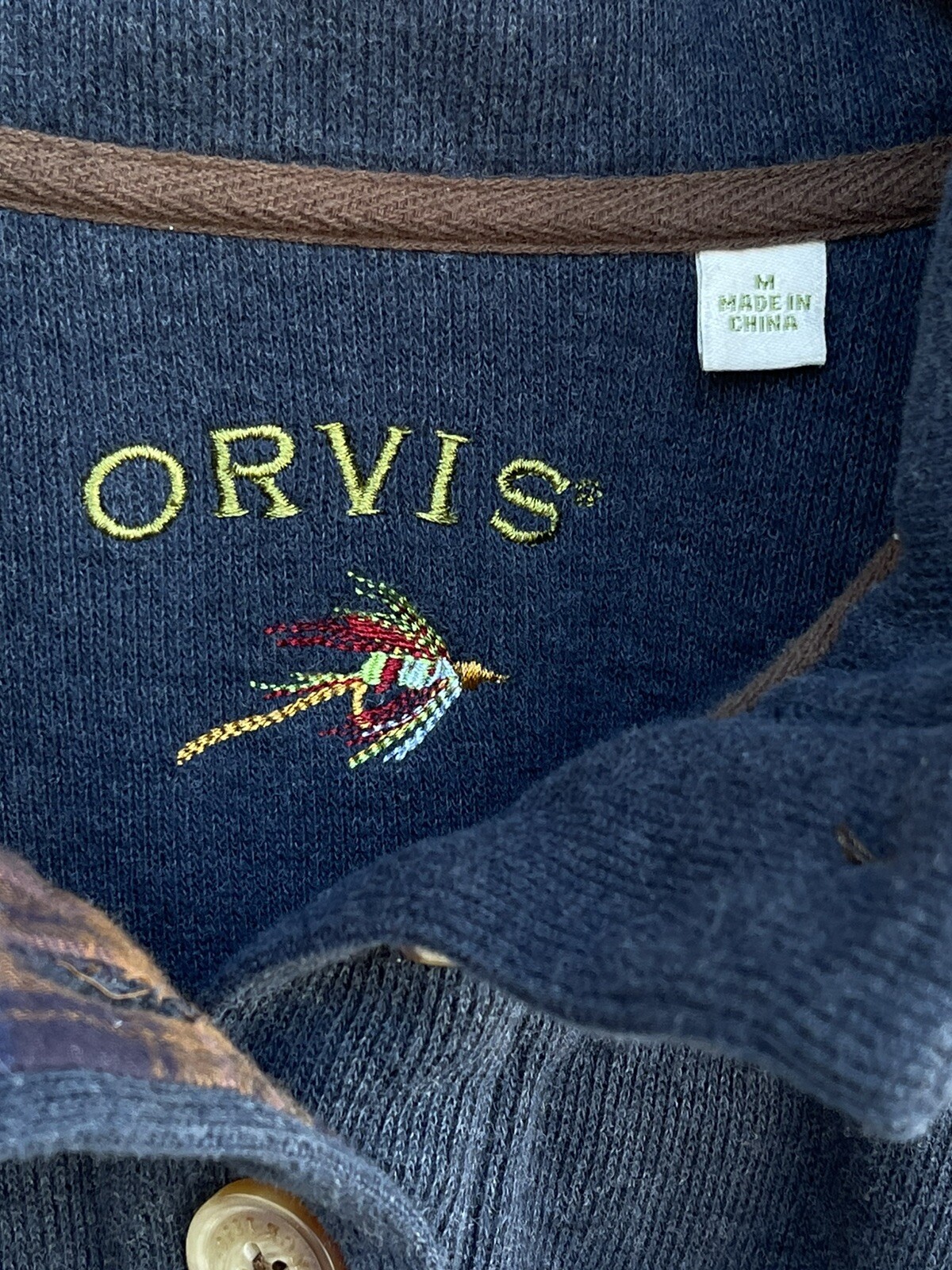 Orvis Women's Quarter Button Down Pullover Sweate… - image 2