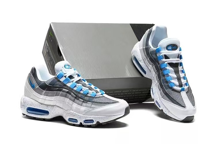 靴 Nike Air Max 95 OG Big Bubble Grey/Blue Nike Air Max 95 OG Big Bubble Smoke Grey Green Abyss Men's