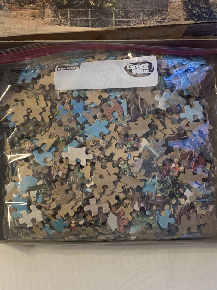 1000 Piece Puzzle German Splendor Milton Bradley #22 1975 *Read* - Image 3 of 4