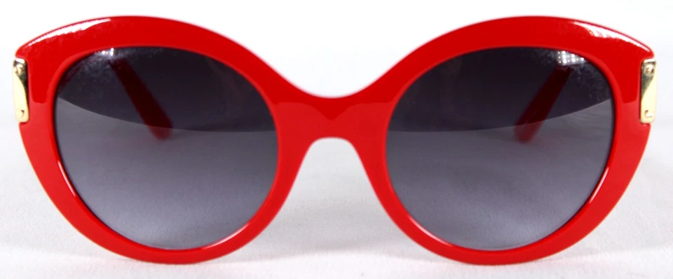 Gafas de sol redondas de gran tamaño con montura roja y rosa brillante GIANNI VERSACE 5170 8/G Foto 2 de 4