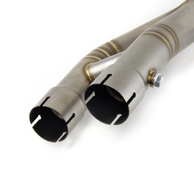 Silenciadores de sistema de escape tubo medio para Yamaha YZF-R1 R1M 2015-2024 para MT-10 15-21 Foto 4 de 4