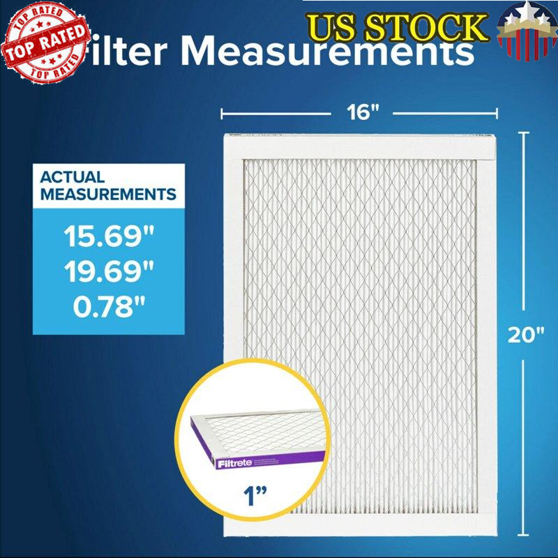 Air Filter Allergen Bacteria Virus Capture Unwanted Particles Allergy Friendly