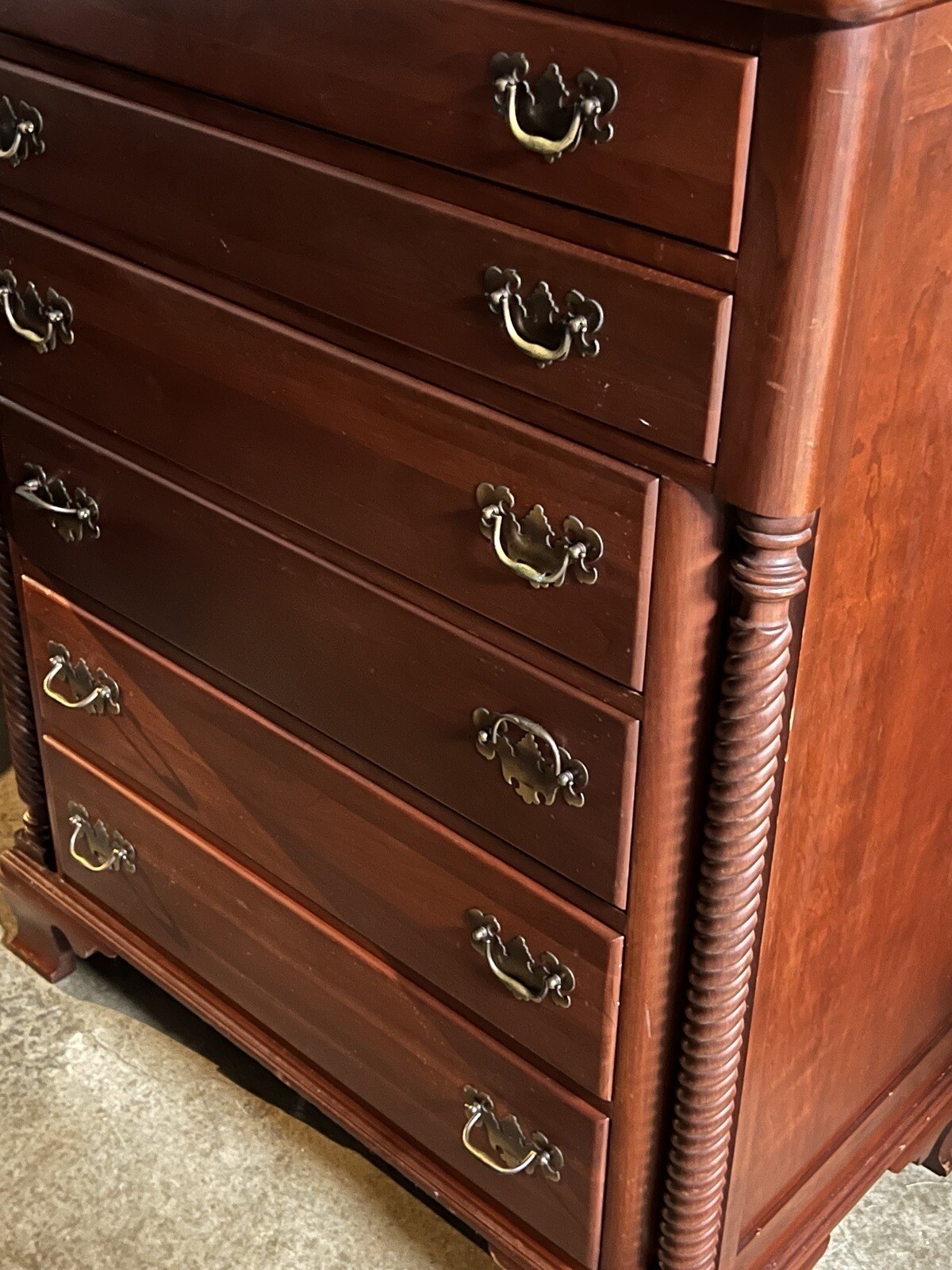 Willett Wildwood Cherry Antique Mid Century Dresser eBay