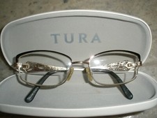 Woman's TURA Glasses Diva by Eastern States 5387 53 15 C.272E-135 with Case
