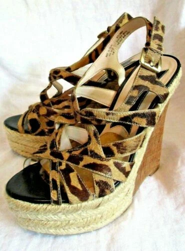 Animal Print para mujer Tacones De Cuña Boutique 9