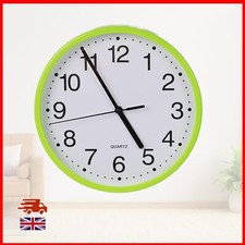 Wall Clock Silent & Non-ticking Modern Battery Operated Digital Quiet Home Decor
