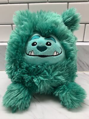 Target Giggle Scape Green Sitting  Monster Embroidered Face 6.5 inches  NWOT