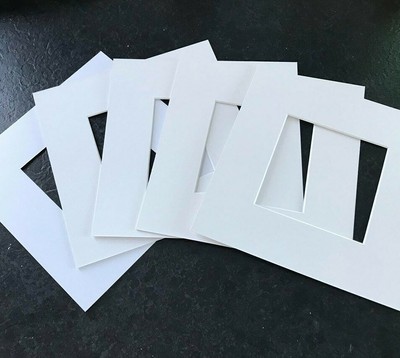 Ikea Ribba Box Frame Square Mounts Pack Of 5 Backing Card For