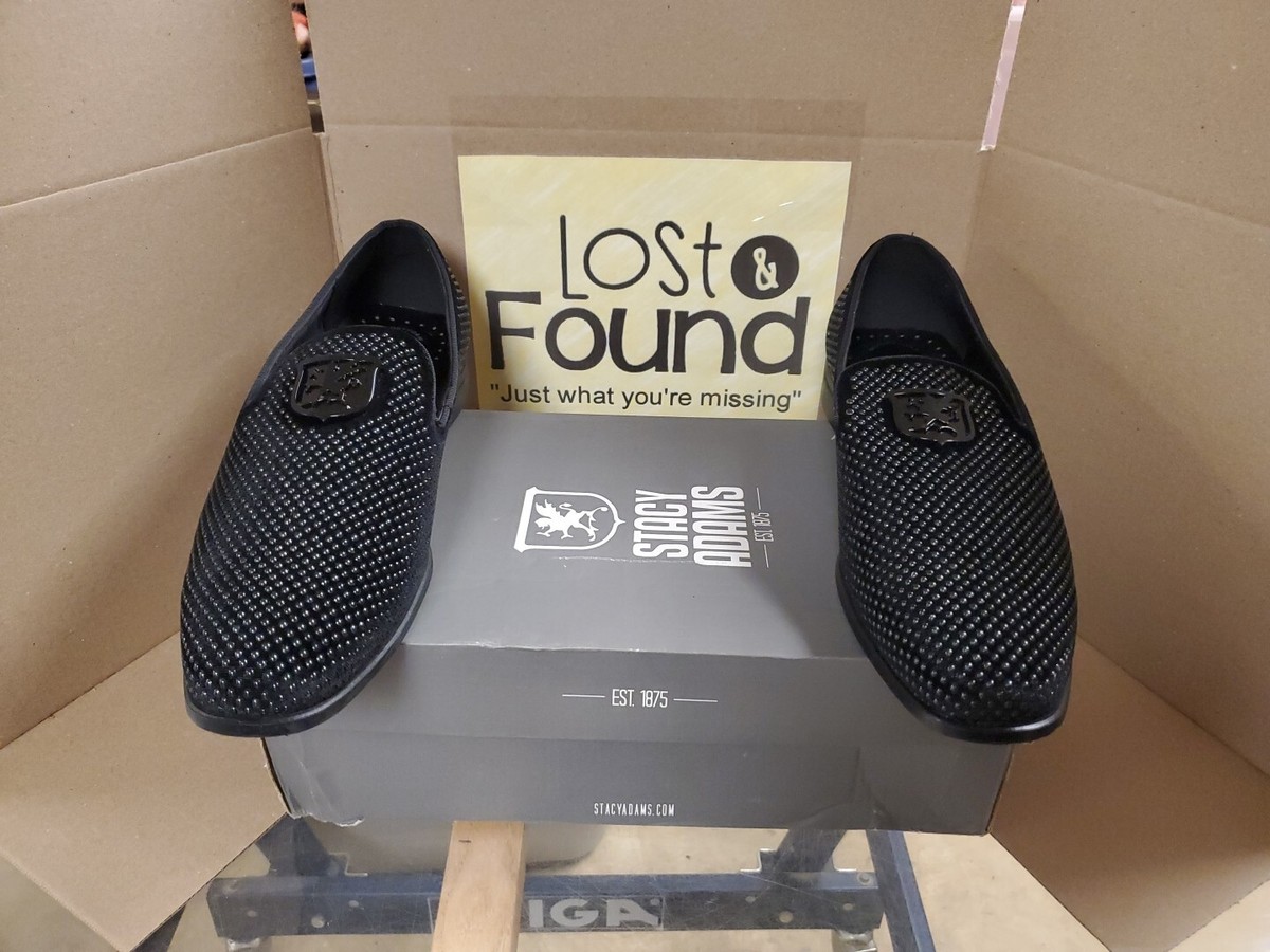 Stacy Adams Black Velvet Slip-On Loafers The Stacy Adams Todridge Moc Toe Bit Slip On features a  main image 2