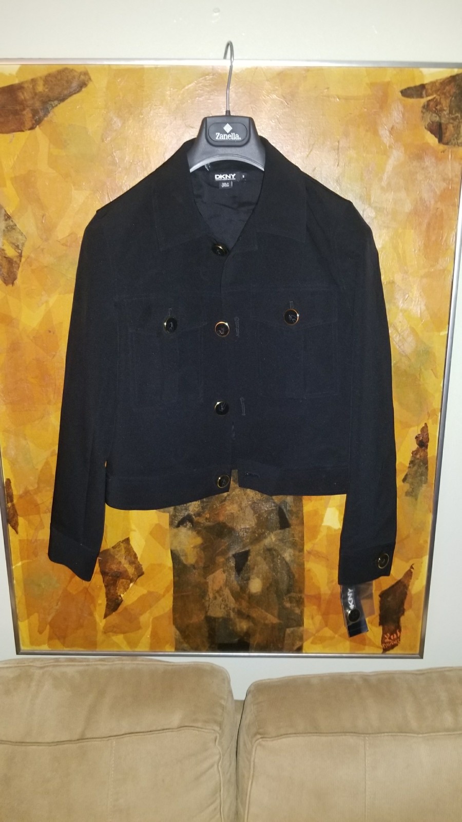 ALTRA GIACCA DONNA DKNY NUOVA CON ETICHETTE (ALTRO) $495 TAGLIA MED.