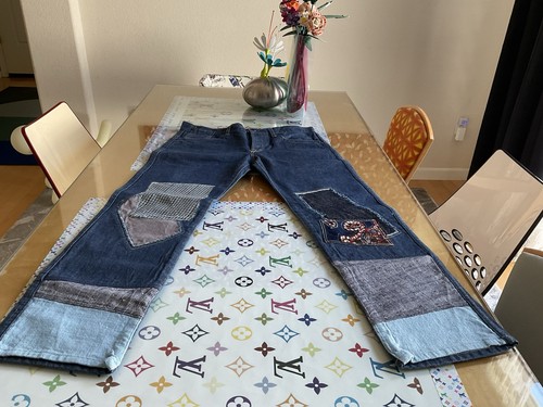 JUNYA WATANABE (COMME DES GARÇONS) 100% COTTON BLUE DENIM (JEAN)/34”