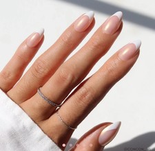 glamnetic press on nails Short Almond-Give Em...
