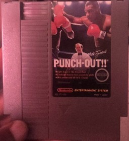 Mike Tyson&rsquo;s Punch‑Out!! (NES, 1987) &ndash; Cartridge Only &ndash; Clean & Tested