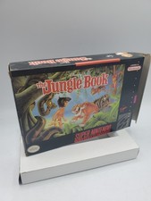 Disney's The Jungle Book Super Nintendo Entertainment Snes Authentic Box Only