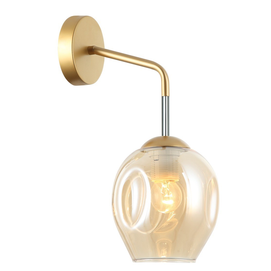 BORGO GOLDEN/HONEY WALL LAMP WALL LAMP 1X E27/ 40W IP20