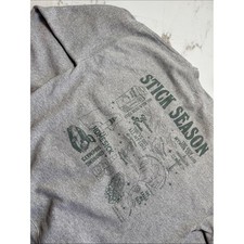 Noah Kahan Stick Season Graphic Pull Over Sweatshirt Unisex Sz L Loungewear