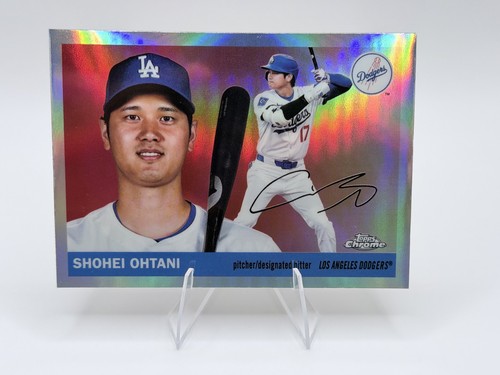2025 Topps Chrome Platinum Shohei Ohtani Refractor #17 LA Dodgers MVP SP