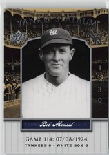 2008 Upper Deck Yankee Stadium Legacy #114 Bob Meusel