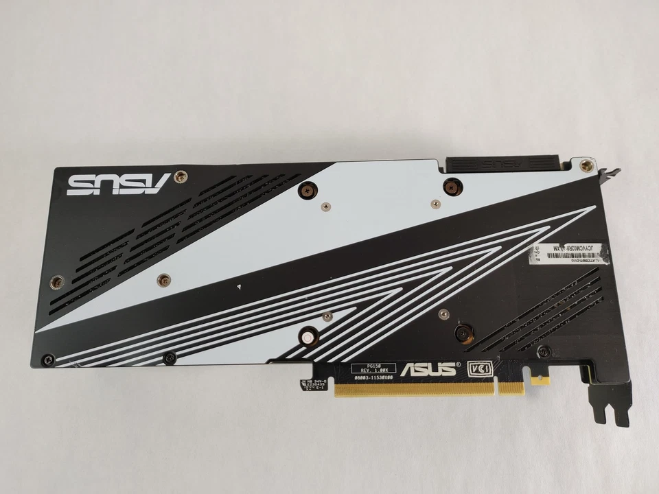 Asus NVIDIA Dual GeForce RTX 2080 Ti OC 11 GB GDDR6 PCI Express 3.0 x16 Video - Immagine 2 di 4