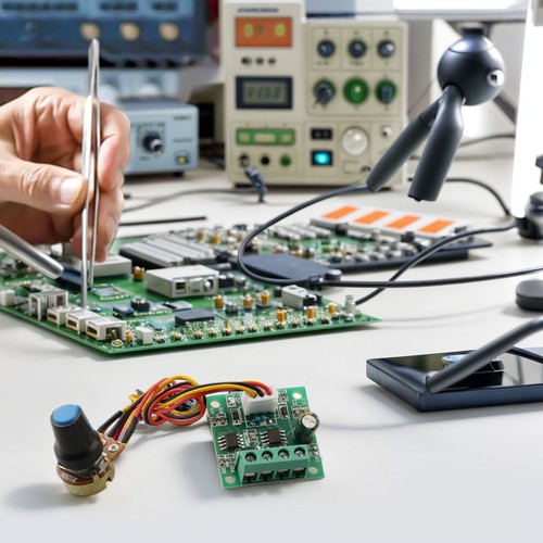 DC Motor Speed Controller DC Motor Controller Versatile Usage Wide Voltage Range - Picture 3 of 12
