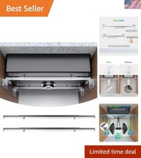 Undermount Sink Brackets, Adjustable Stainless Steel Sink Installation Kit fo...