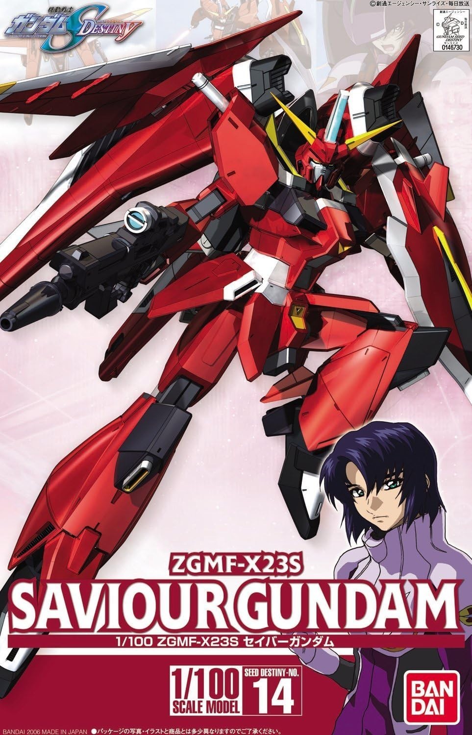 Savior Gundam - 1/100 NG #14 ZGMF-X23S - Saviour Gundam Seed Destiny Model Kit