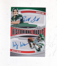 2024 RICHARD TODD/WESLEY WALKER PANIN ABSOLUTE DUAL AUTO 17/50 NEW YORK JETS