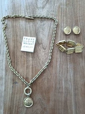 MOMA Museum Of Modern Art Frank Lloyd Wright - Bracelet, Earrings and Necklace