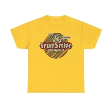 Fruit Stripe 1960 Yipes Stripes Flavor Chewing Gum Zebra T-shirt