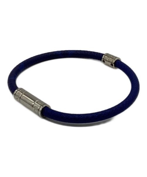 LOUIS VUITTON Neo Split Taigarama Bracelet blue M8155E | eBay