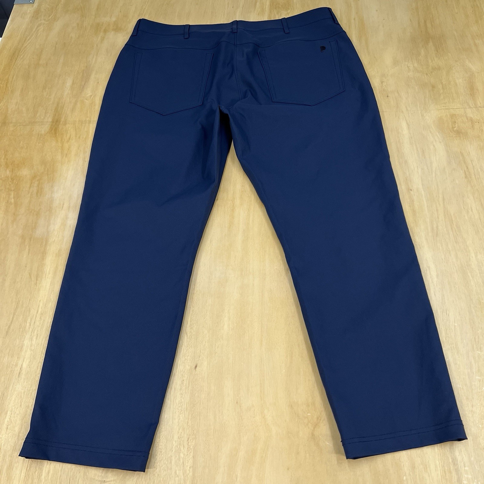 Public Rec Dealmaker 5 Pocket Work Pants Mens 36x28 Stretch Slim Straight Navy