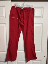 Koi Lite L Reg Peace Womens 6-Pocket Scrub Pants Stretch Wrinkle-Free