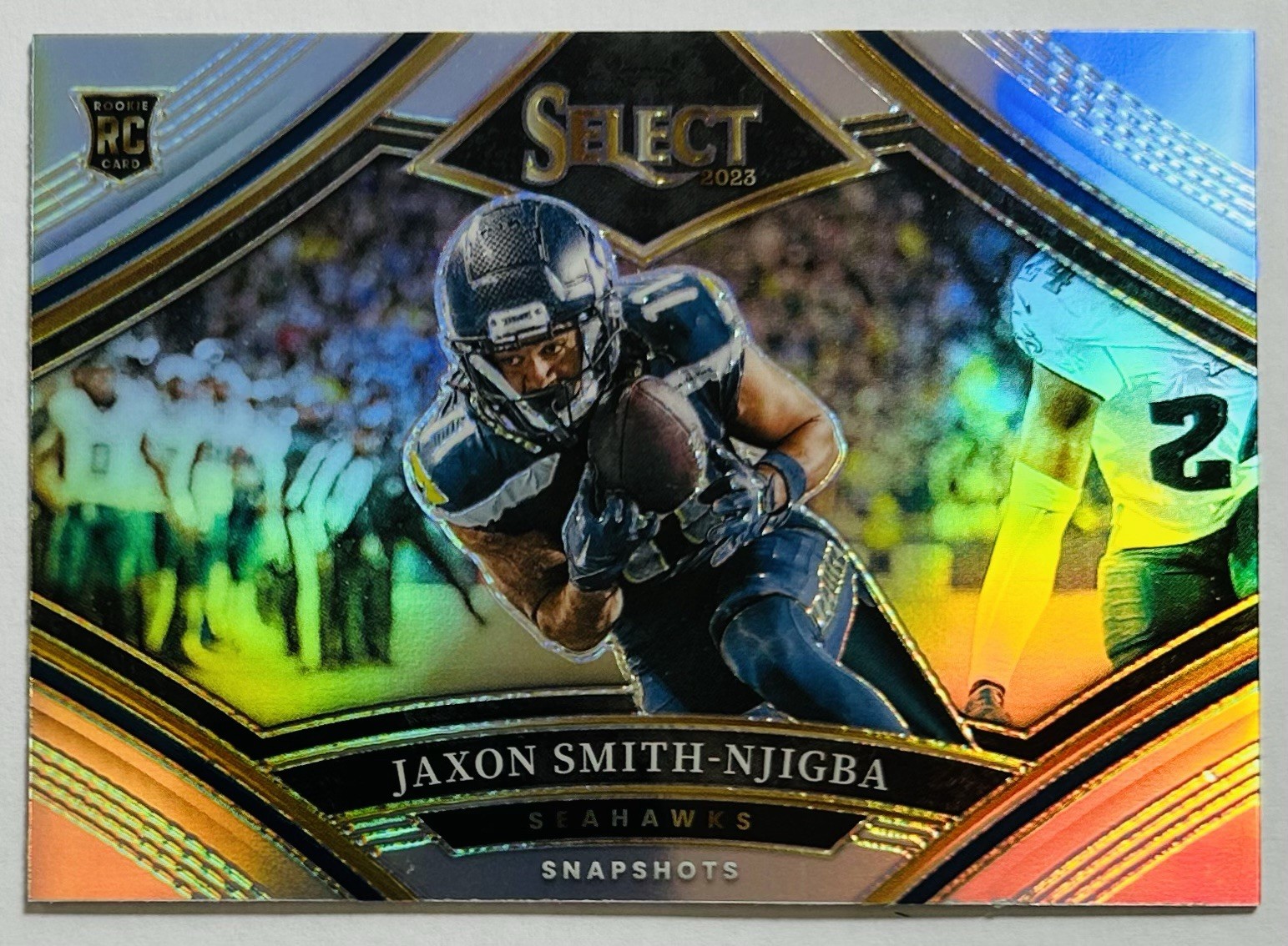 2023 Jaxon Smith-Njigba SNAPSHOTS SILVER PRIZM RC ROOKIE Panini Select Seahawks