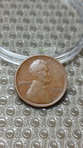 1909 Lincoln Wheat Cent Penny VF                                            Y985