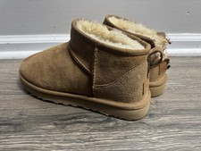 UGG Women's Classic Ultra Mini Boots 1116109-CHE Size 8/39 DAMAGED