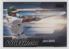 2018 Topps Stadium Club Power Zone Black 56/99 Khris Davis #PZ-KD fm0