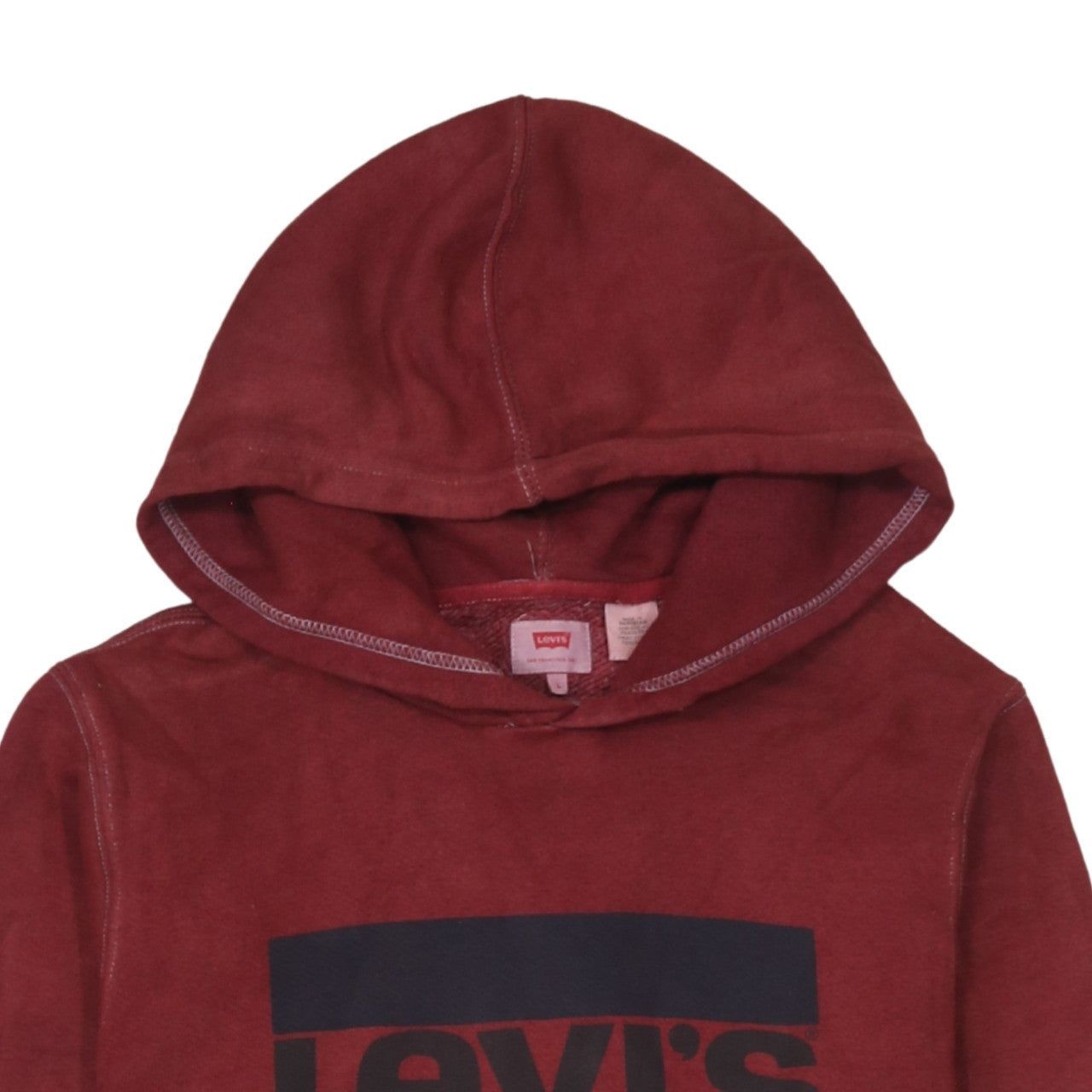 Levi'S Red Hoodie Mens L image 3