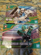 Gundam Zaku II and Rx-78-2 Nippon Ham Fighters NPB Version HG 1/144 Bandai