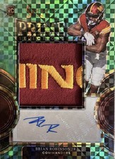 Brian Robinson Jr. Rookie Patch Auto 1/5 RPA 🔥🏈