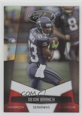 2010 Certified Mirror Red 208/250 Deion Branch #132 0o9