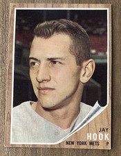 1962 Topps Jay Hook New York Mets #94 NM