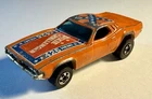 Vintage 1970 Hot Wheels Dixie Challenger Blackwall 426 Hemi Dodge
